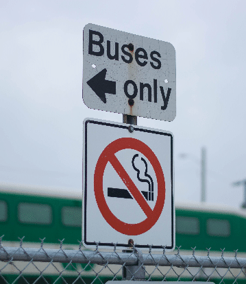 wayfinding directional sign