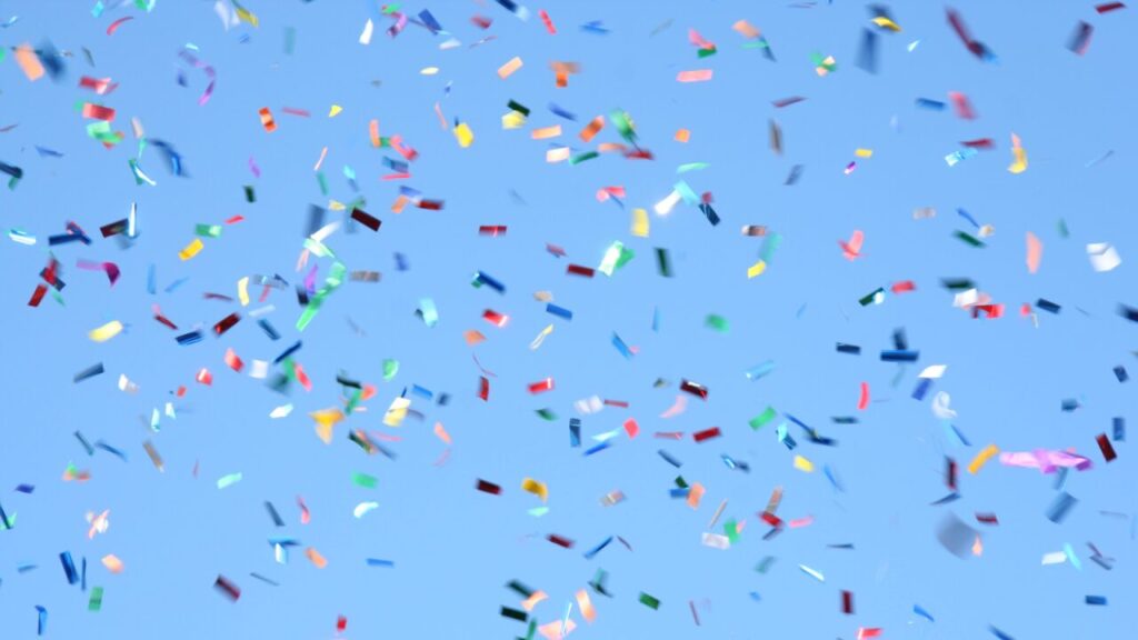 confetti background image